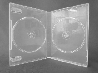 Double DVD Case Super Clear (14mm) High Quality